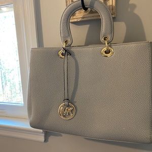 Michael Kors Grey Handbag Purse Classic tote